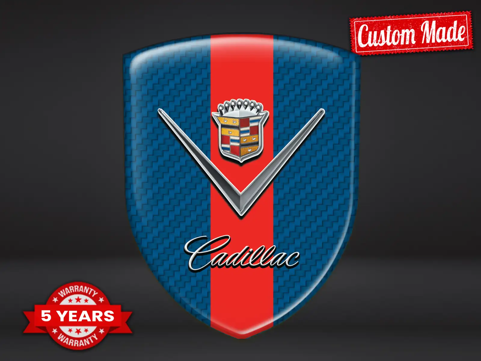 Cadillac Stickers Vitre Automobile Max Durable Style Pro